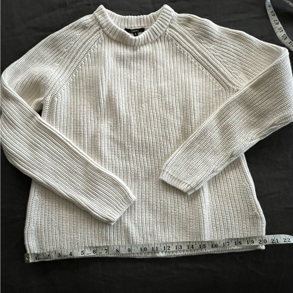 QUINCE 100% Organic Cotton Fisherman’s Crew Neck Sweater Women’s